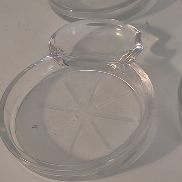 Vintage Glass Coasters/Ashtrays - Picture 6 of 14